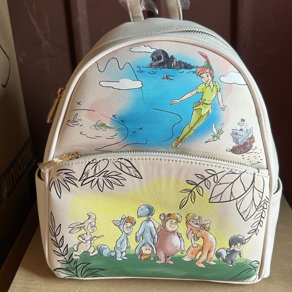 Danielle Nicole Peter Pan & Lost Boys Neverland Mini Backpack Disney - Picture 2 of 10